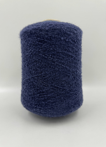 Пряжа Orsettomg, Italy, альпака сури, меринос, цвет темный джинс